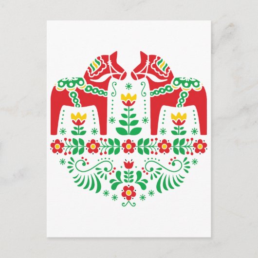 Sweden Sverige Viking Norden Scandinavia Midsommar Briefkaart (Voorkant)