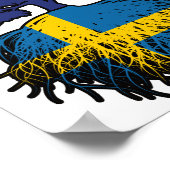 Sweden Swedish Australian Tree Roots Poster (Hoek)