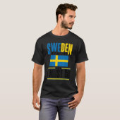 Sweden Swedish Sweden Flag Sweden Is Calling  1 T-shirt (Voorkant volledig)