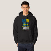Sweden Swedish Sweden Flag Sweden Is Calling Hoodie (Voorkant volledig)
