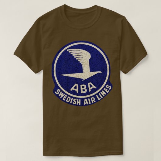 Swedish Airlines T-shirt (Design voorkant)