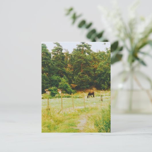 Swedish Countryside Briefkaart (Staand voorkant)