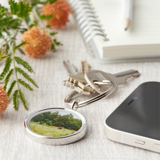 Swedish Countryside Sleutelhanger (Zijkant)