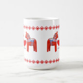 Swedish Dala Horse Hearts Grandma Koffiemok (Center)