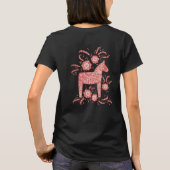 Swedish Dala Horse Persoonlijk T-shirt (Achterkant)