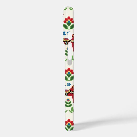Swedish Dala Horses Red Case-Mate iPhone Case (Achterkant / Links)