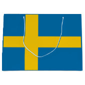 Swedish Flag Groot Cadeauzakje (Voorkant)