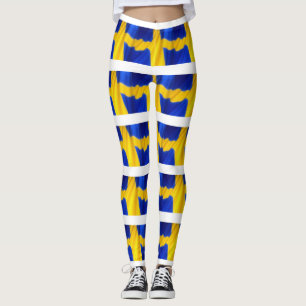 SWEDISH FLAG LEGGINGS