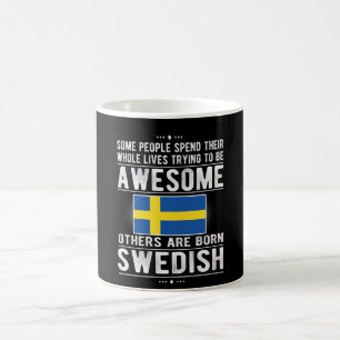 Swedish Flag Sweden Heritage Swedish Roots Koffiemok