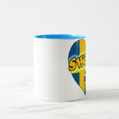 Swedish Girl Tweekleurige Koffiemok (Center)