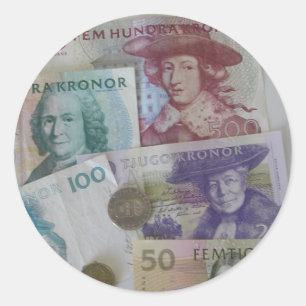 Swedish Money Sticker
