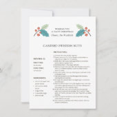 Swedish Nuts Recept Christmas Kaart (Voorkant)