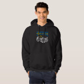 Swedish Queen Sweden Swedish Sweden Flag  1 Hoodie (Voorkant volledig)