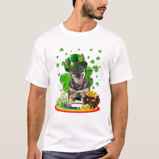 Swedish Vallhund St Patricks Day T-shirt