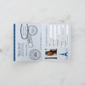 Swee 16th Birthday Passport Invitation (Binnen)