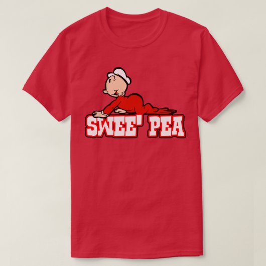 Swee Pea van Popeye T-shirt (Design voorkant)