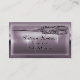 Sweedlepiper Vanity Scissor 3,5 inch x 2 inch lega Visitekaartje