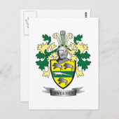 Sweeney Coat of Arms Briefkaart (Voorkant / Achterkant)