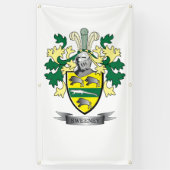 Sweeney Coat of Arms Spandoek (Verticaal)