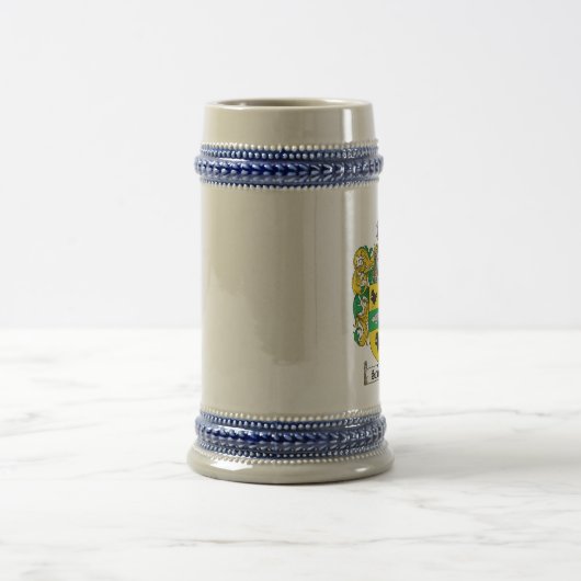 Sweeney Coat of Arms Stein Bierpul (Center)