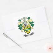 Sweeney Coat of Arms Vierkante Sticker (Envelop)