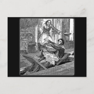 Sweeney Todd-Barbers Chairman-Penny Dreadful Briefkaart