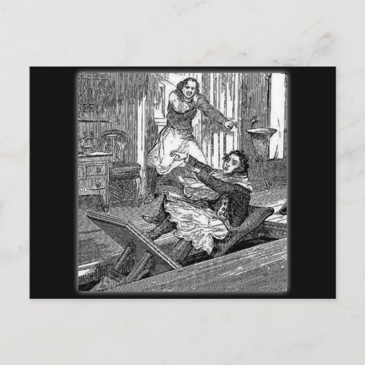 Sweeney Todd-Barbers Chairman-Penny Dreadful Briefkaart (Voorkant)