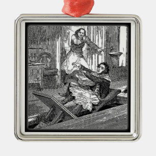 Sweeney Todd-Barbers Chairman-Penny Dreadful Metalen Ornament