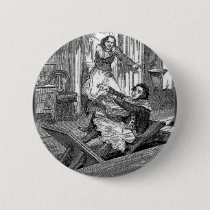 Sweeney Todd-Barbers Chairman-Penny Dreadful Ronde Button 5,7 Cm