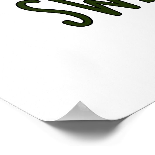 Sweep Dreams Funny Broom Pun Poster (Hoek)