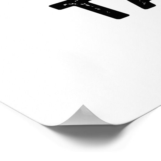 Sweep praat grappig Sweet Talk Broom Pun Poster (Hoek)