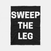 Sweep The Leg Karate  Fleece Deken (Voorkant)