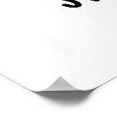 Sweep Tooth Funny Dental Pun Poster (Hoek)