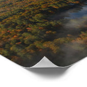 Sweeps Husky Over Maine Lake Poster (Hoek)