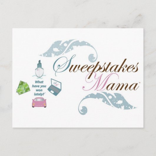 Sweepstakes Mama Gear Briefkaart (Voorkant)