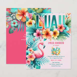 Sweet16 Tropisch Luau Zwembad Feest Meisjes Verjaa