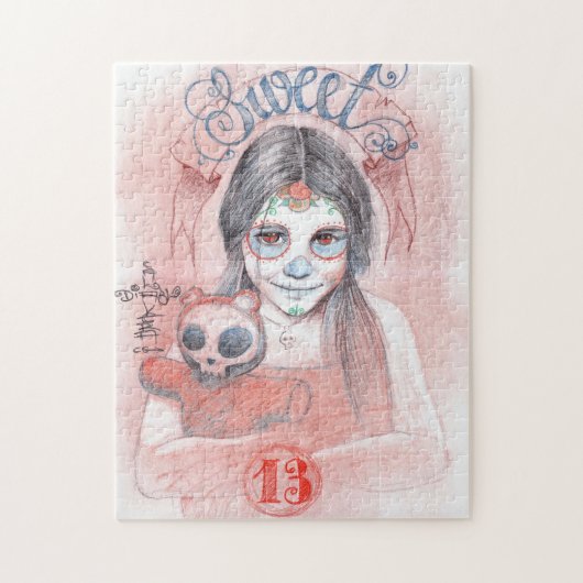 Sweet 13 by CalaveraDiablo Legpuzzel (Verticaal)