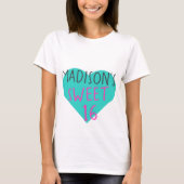 Sweet 16 16e Verjaardag T-Shirt (Voorkant)