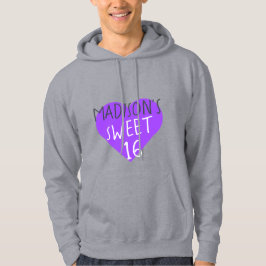 Sweet 16 16th Birthday Hoodie