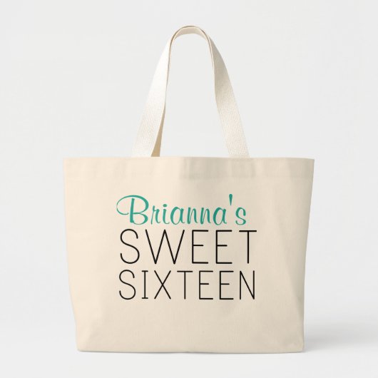 Sweet 16 Aangepaste tas (Voorkant)