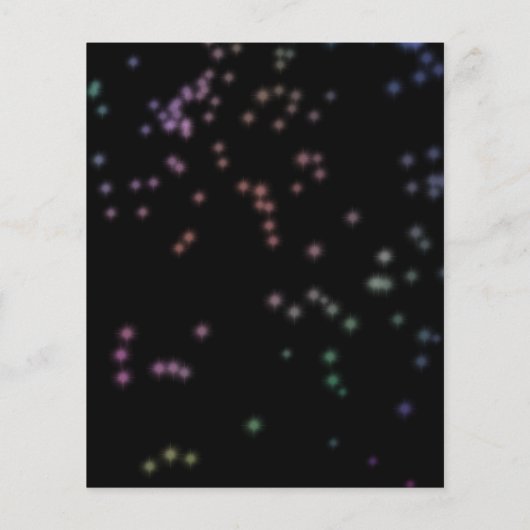 Sweet 16-Bday Blauwgroen Neon Glow Budget Invitati (Achterkant)