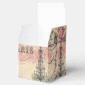 Sweet 16 Bedankt Eiffeltoren & Kroonluchter Bedankdoosjes (Geopend)