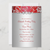 Sweet 16 Berichten over roodvonken en zilvervetten Kaart (Achterkant)