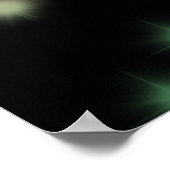 Sweet 16 Birthday Colorful Neon Glow Welcome Sign Poster (Hoek)