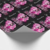 Sweet 16 Birthday Girl Cadeaupapier (Hoek)