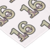 Sweet 16 Birthday Party Celebration Tafelkleed (Gekanteld)