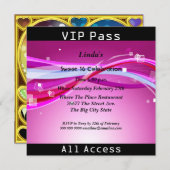 Sweet 16 Birthday Party Green Disco 2 Kaart (Voorkant / Achterkant)