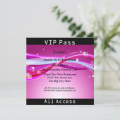 Sweet 16 Birthday Party Green Disco 2 Kaart (Staand voorkant)