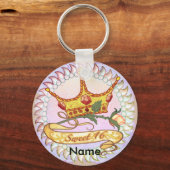 Sweet 16 Birthday Princess sleutelhangers (Voorkant)