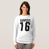 SWEET 16 Birthday T-Shirts (Voorkant volledig)